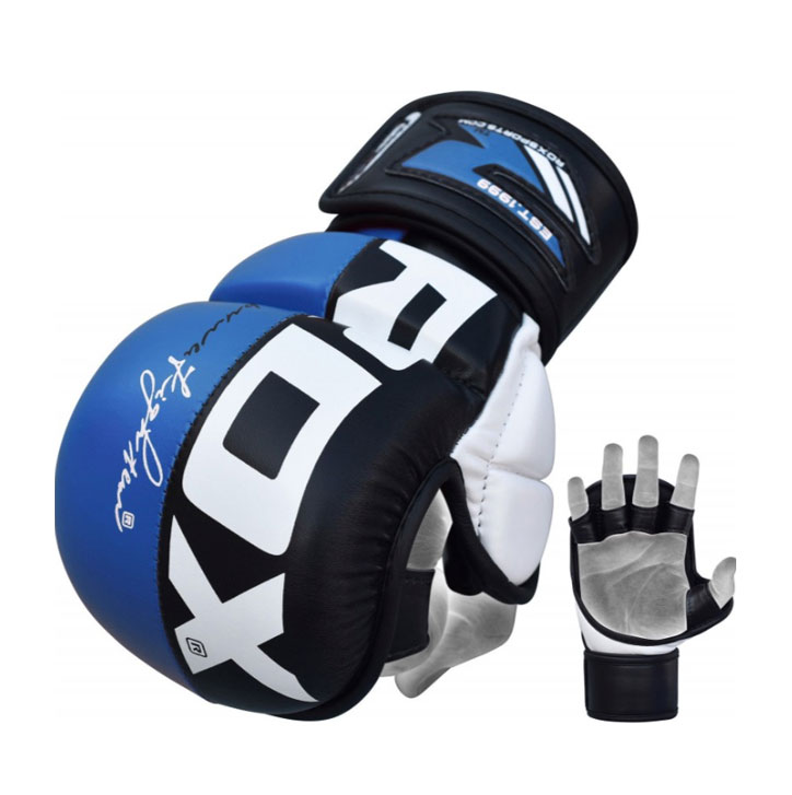 MMA rukavice RDX Sport GGL-T6 čierno/modré