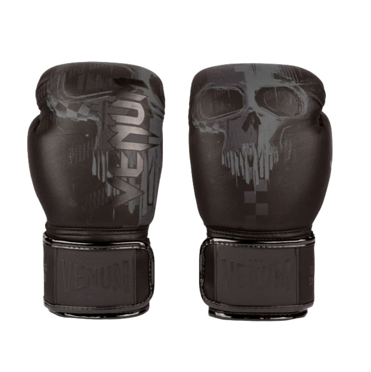 Boxerské rukavice Venum Skull čierno/čierne
