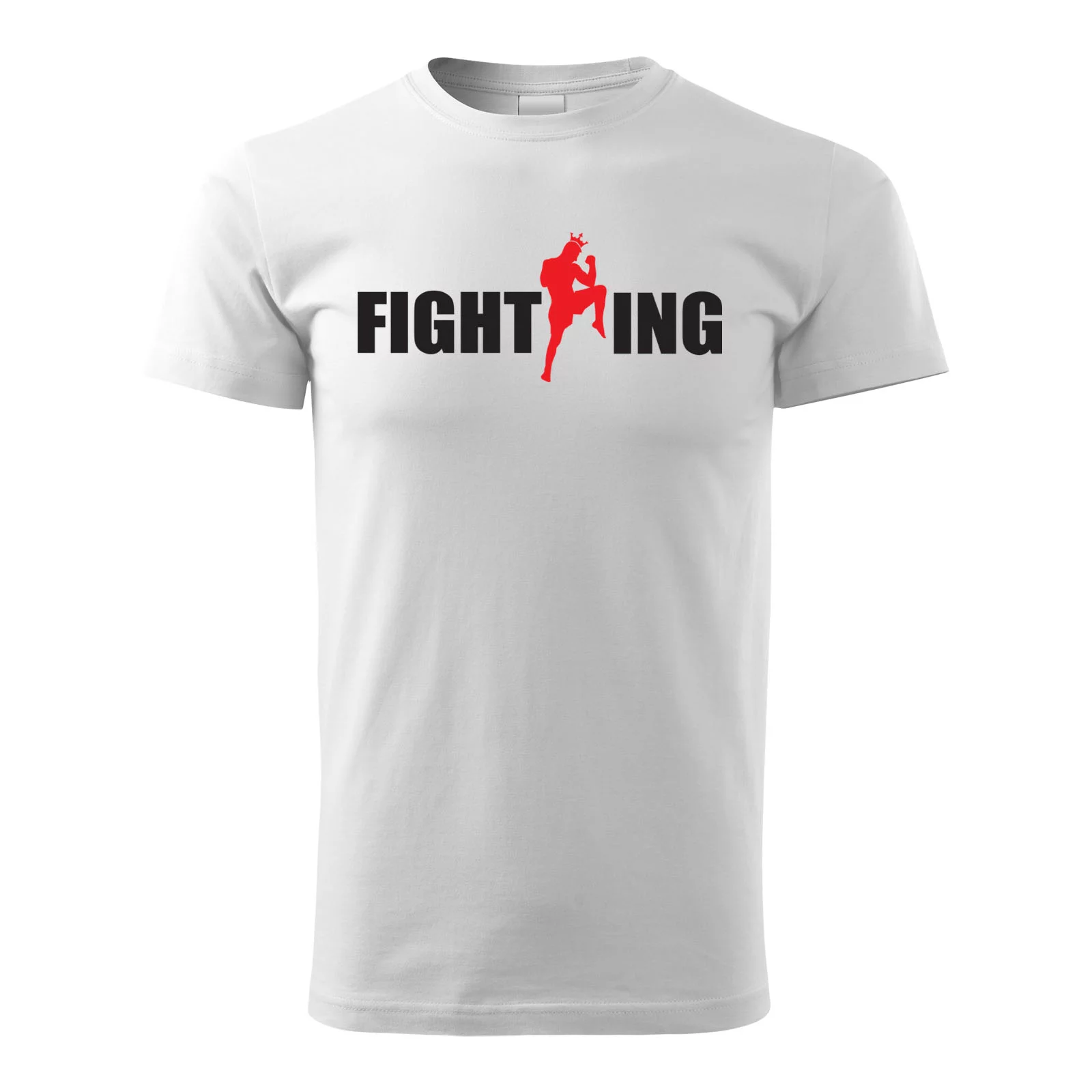 Pánske tričko Fightking biele veľkosť XL