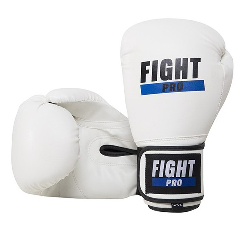 Boxerské rukavice Fight Pro biele