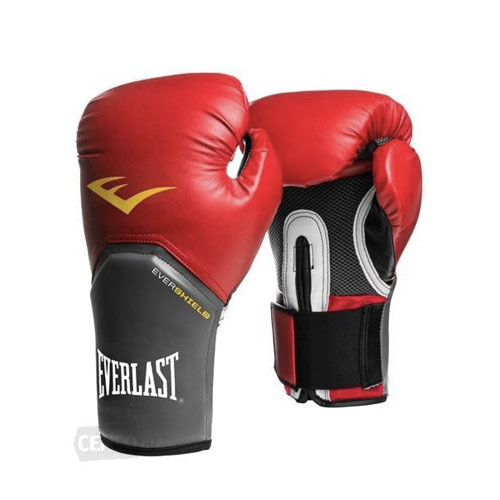 Boxerské rukavice Everlast Pro Style Elite červené