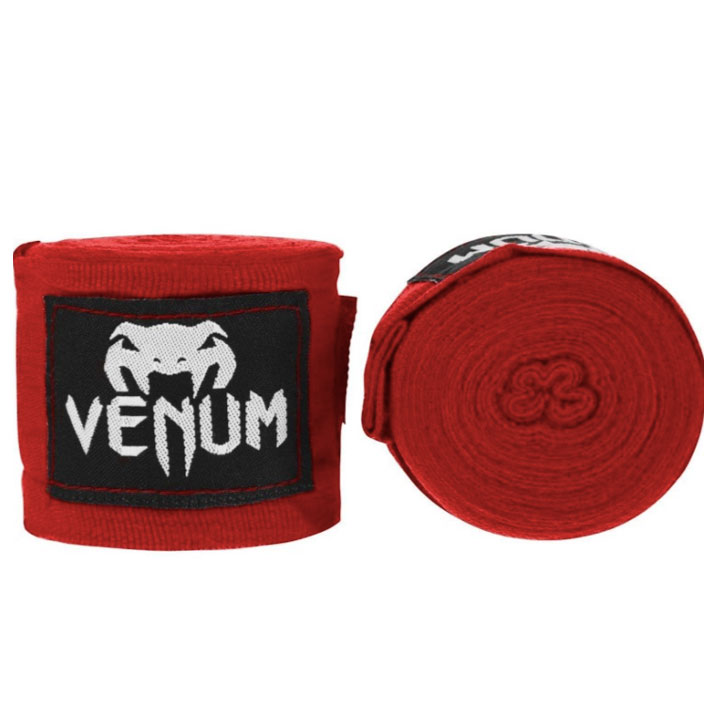 Boxerské bandáže Venum 2,5m červené
