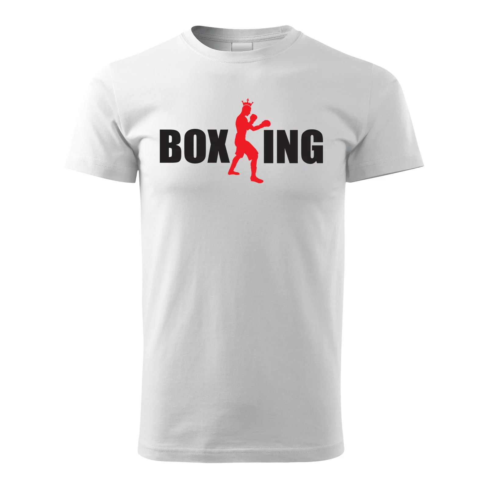 Pánske tričko Boxking biele veľkosť L