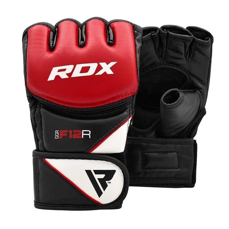 MMA rukavice RDX Sport GGRF-12 čierno/červené